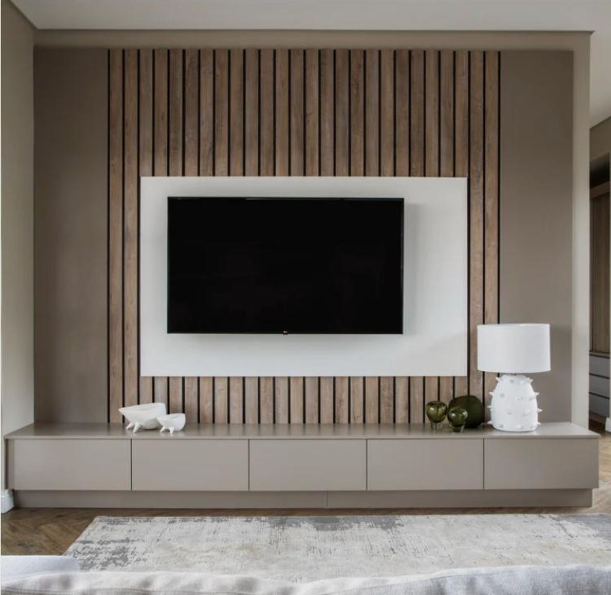 Floating TV stand